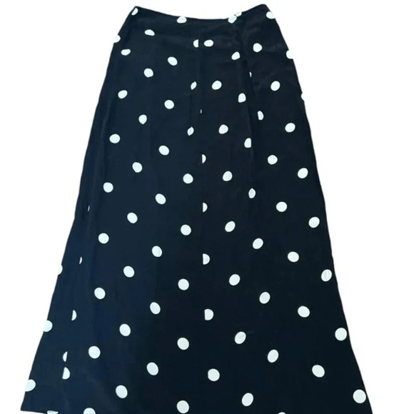 Free People Free People Retro Love Midi Skirt Black Size 0 - Picture 3 of 8